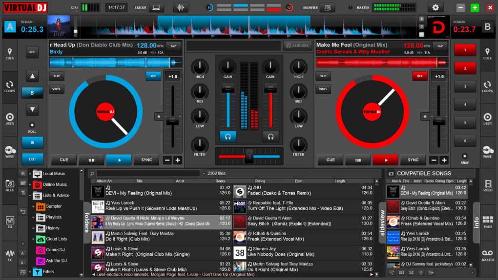 dj sound mixer free download software